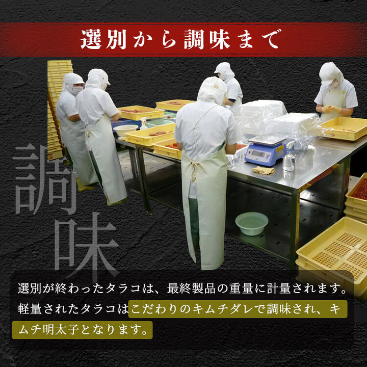 焼肉屋さんの 明太子 《キムチ》  250g